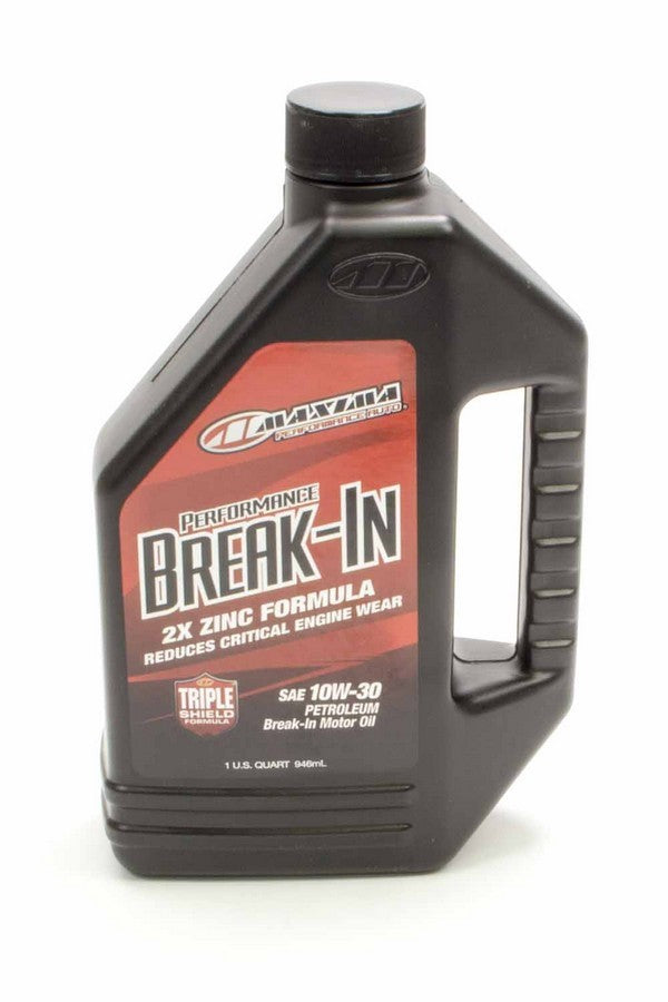 Maxima Racing Oils MAX39-10901S 10W30 Performance Break-In Motor Oil, High Zinc, Conventional, 1 Quart