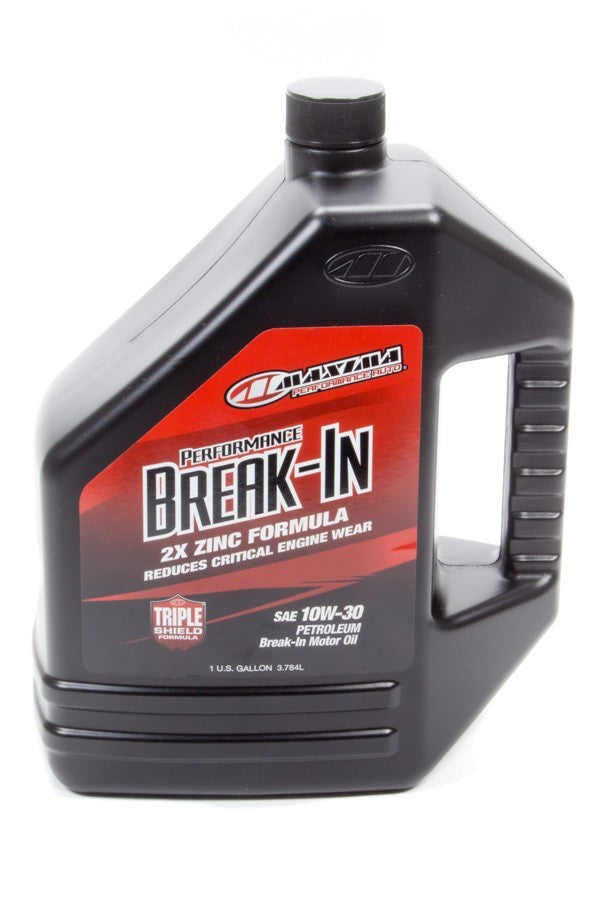 Maxima Racing Oils 39-109128S 10W30 Performance Break-In Oil, High Zinc, 1-Gallon Bottle