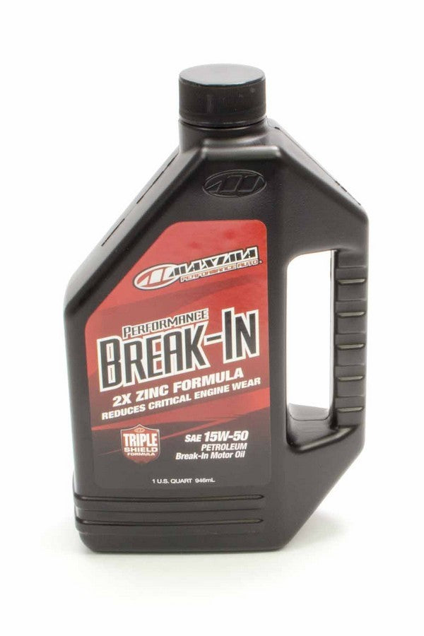 Maxima Racing Oils 39-11901S 15W50 Performance Break-In Oil with High Zinc, 1 Quart