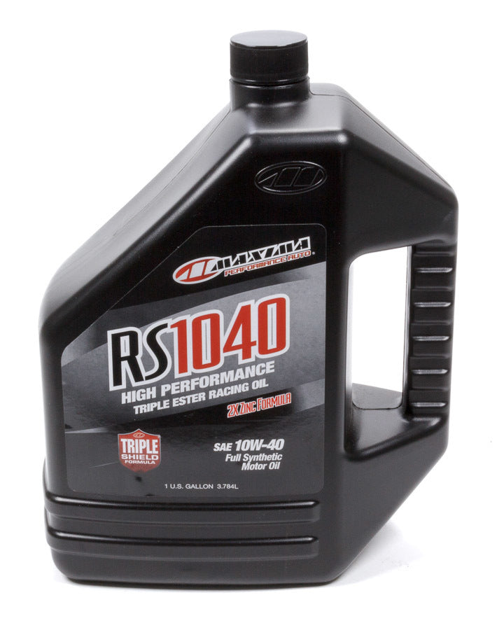 Maxima Racing Oils 39-169128S 10W40 Synthetic Motor Oil, High Zinc, 1 Gallon