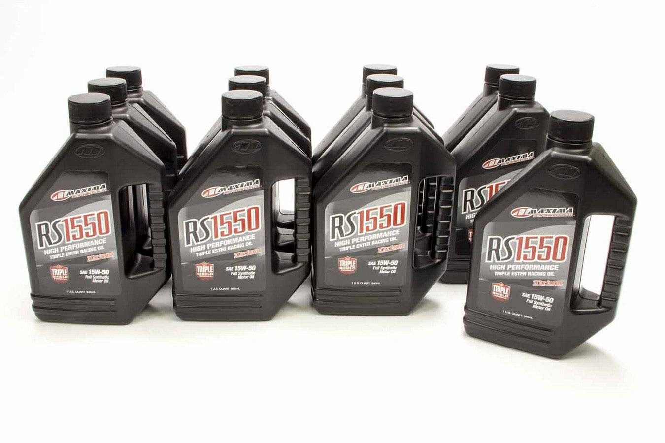 Maxima Racing Oils RS1550 15W50 Synthetic Motor Oil 1 Quart Bottles (Set of 12)