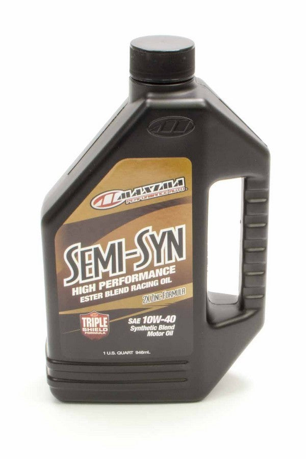 Maxima Racing Oils MAX39-34901BS 10W40 Semi-Synthetic Motor Oil 1 Quart