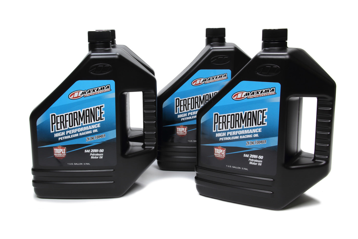 Maxima Racing Oils 39-359128 20W50 Performance Conventional Motor Oil, 1-Gallon Bottles, Set of 4