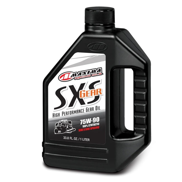 Maxima Racing Oils MAX40-48901S SXS Synthetic Gear Oil 75W90, 1 Liter Bottle