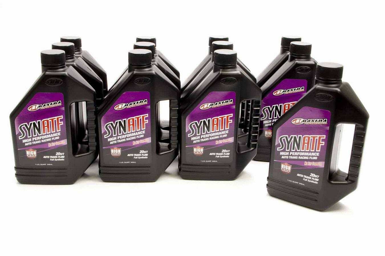 Maxima Racing Oils MAX49-01901 Synthetic 20W Automatic Transmission Fluid 12-Pack