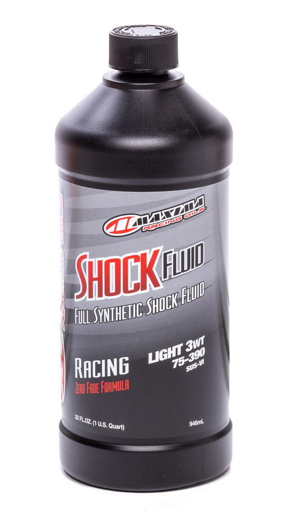 Maxima Racing Oils 50-57901S 3W Racing Shock Oil, 32 oz Synthetic Shock Fluid for Off-Road and Racing Vehicles