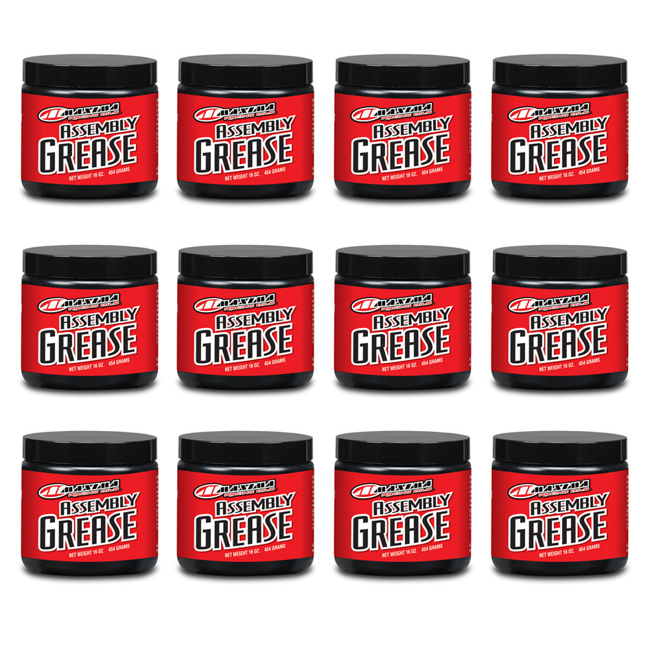 Maxima Racing Oils MAX69-02916 Assembly Grease, High Zinc, 16 oz Jar, Set of 12