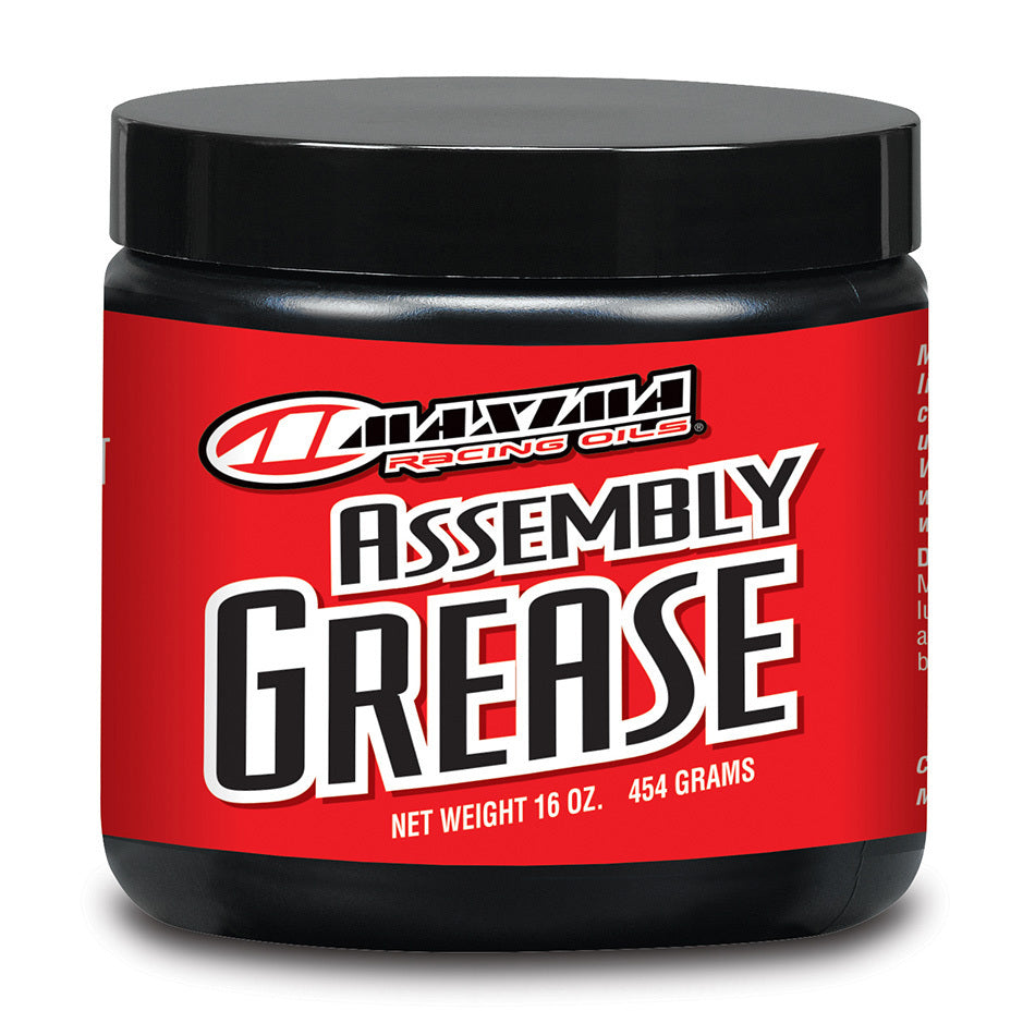 Maxima Racing Oils Assembly Grease 16 oz Jar with High Zinc Content