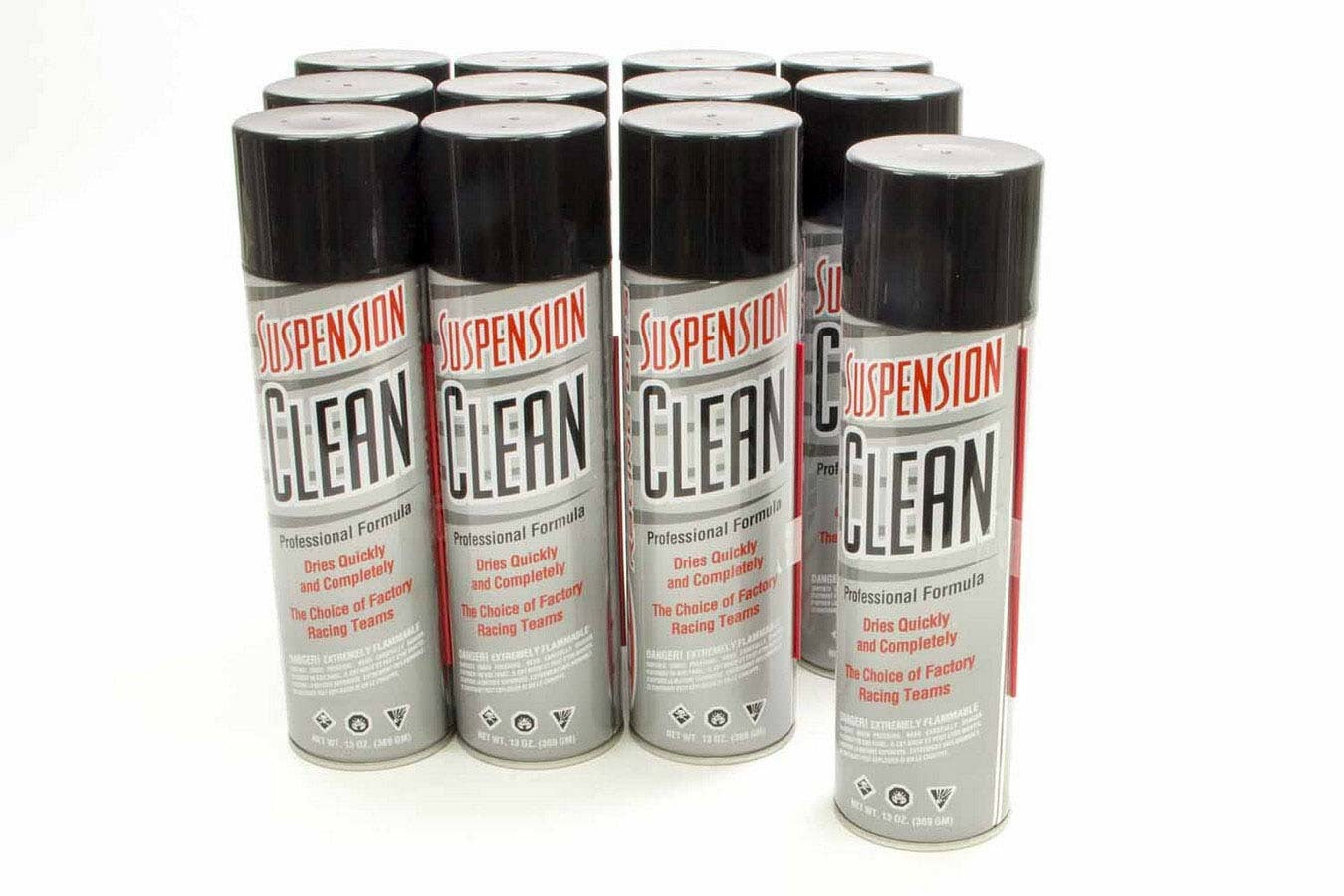 Maxima Racing Oils Suspension Clean Aerosol 13 oz - Set of 12