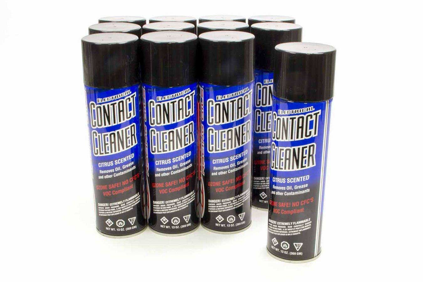 Maxima Racing Oils MAX72920 Contact Cleaner, 13 oz Aerosol, Pack of 12