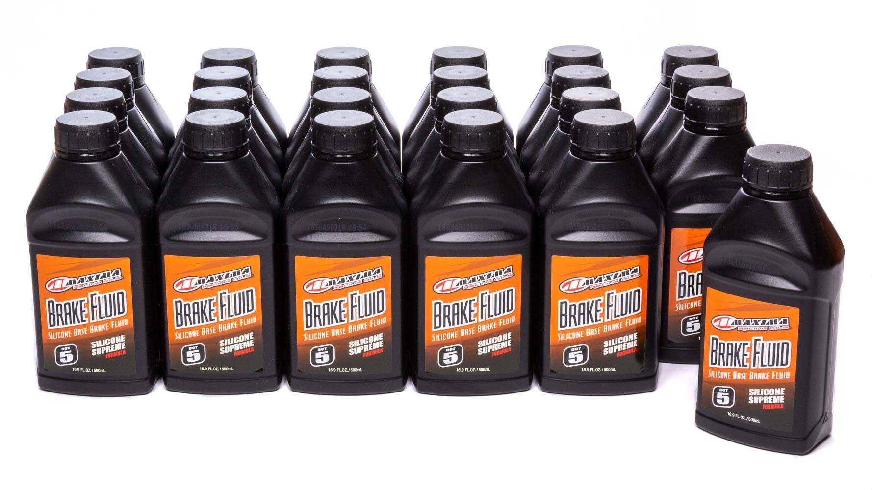 Maxima Racing Oils MAX80-81916 Silicone Supreme DOT 5 Brake Fluid 16.9 oz Bottles (Set of 24)