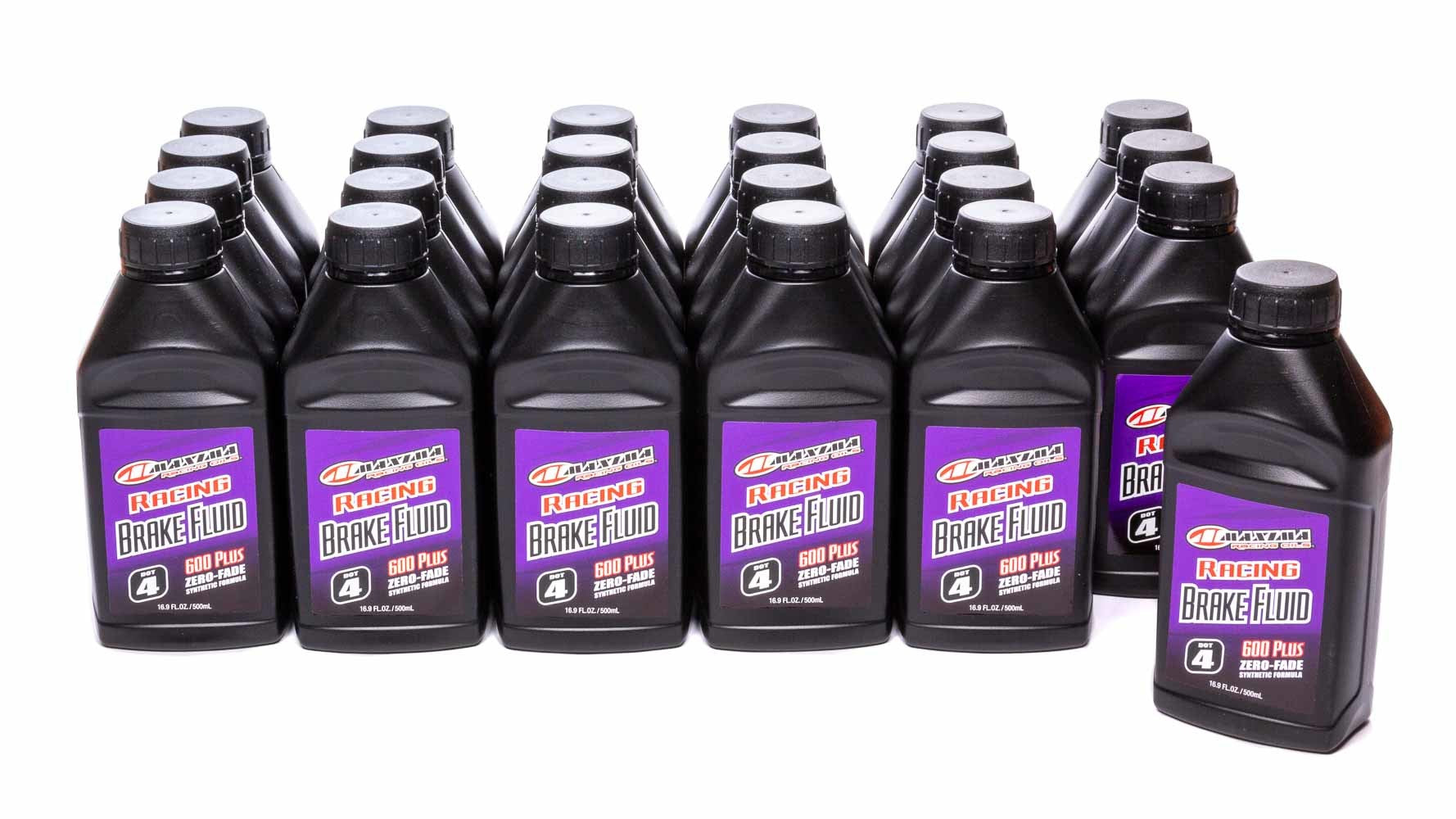 Maxima Racing Oils Max80-87916 Brake Fluid DOT 4 Synthetic 16.9 oz Bottles Set of 24