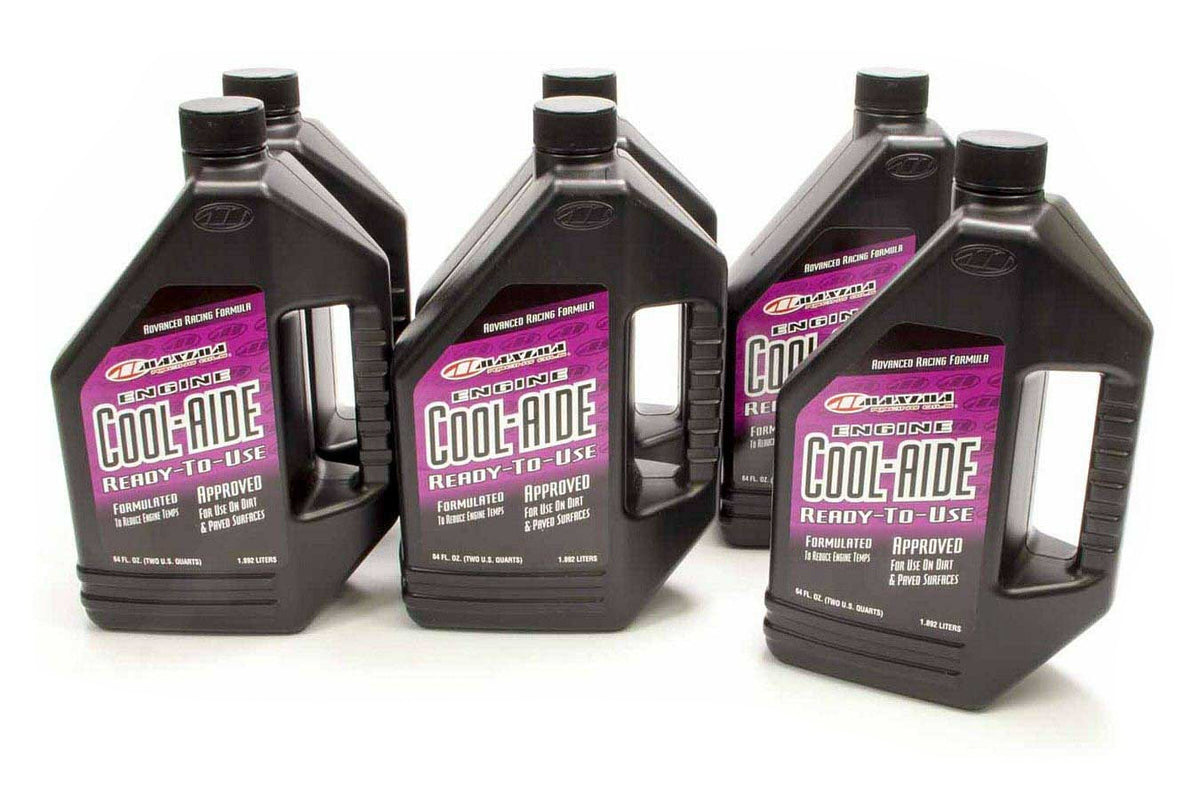 Maxima Racing Oils MAX84964 Cool-Aide Pre-Mixed Antifreeze and Coolant Additive, 1/2 Gallon Jug, Case of 6