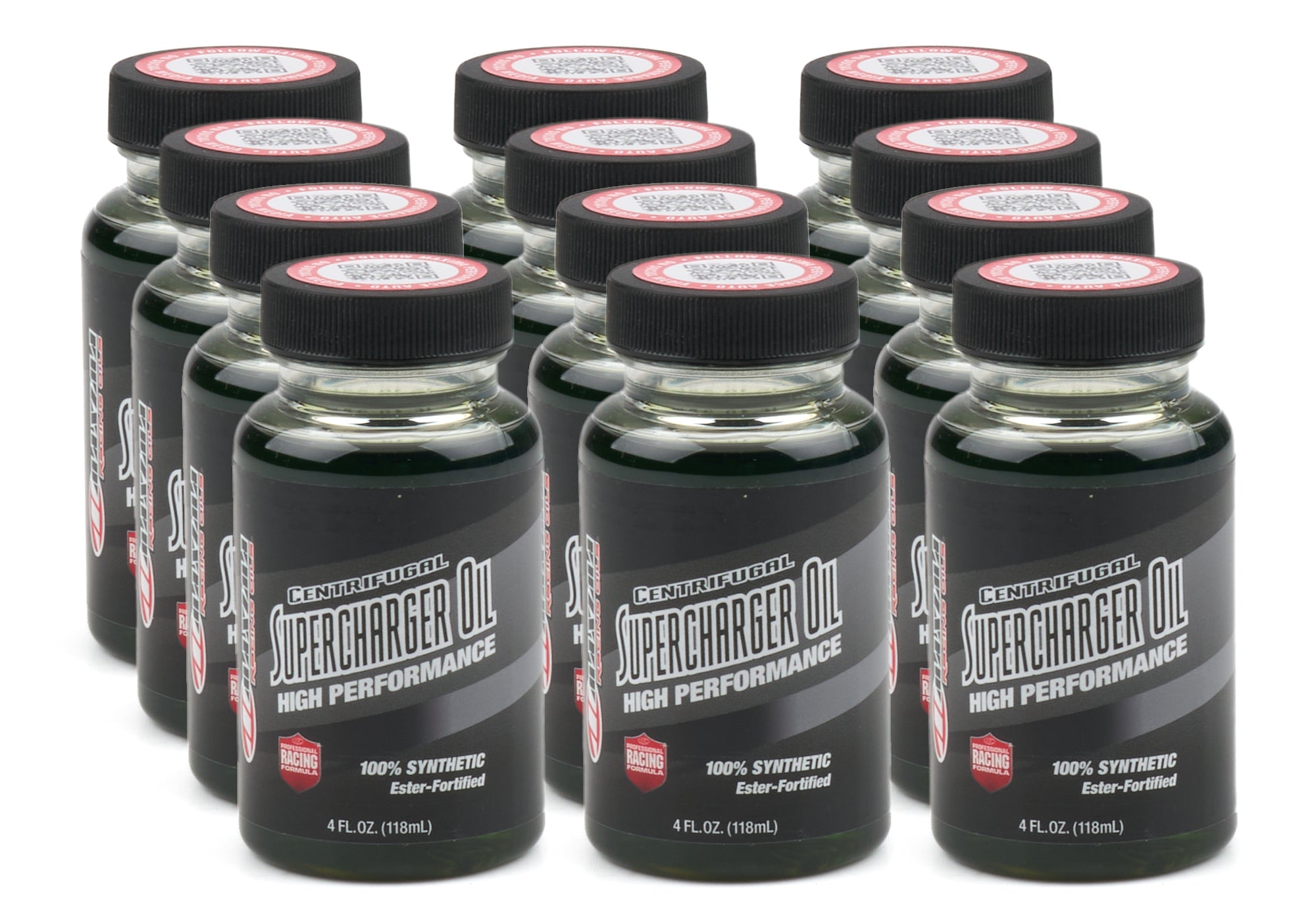 Maxima Racing Oils MAX86904 Supercharger Oil 4 oz Synthetic High Performance Lubricant Set of 12