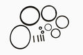 McLeod 139115 Slip-On Throwout Bearing Repair Kit with O-Rings
