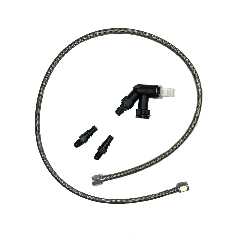McLeod Clutch Line Hydraulic 4AN Hose 36 Inch Length for Ford Mustang 2005-2023
