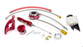 MCLeod Hydraulic Throwout Bearing Kit for Ford Mustang 1979-2004 with Braided Stainless Lines and 5/8 Inch Master Cylinder