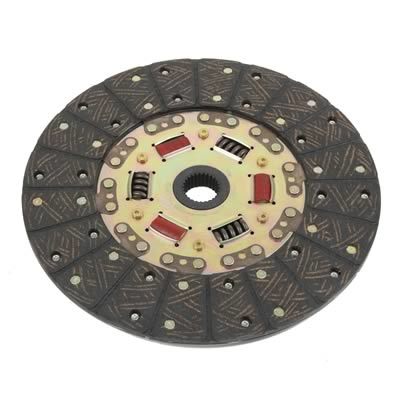 McLeod 260670R 600 Series Ceramic Clutch Disc, 10.5 Inch Diameter, 1-1/8 Inch Diameter, 26 Spline, Sprung Hub