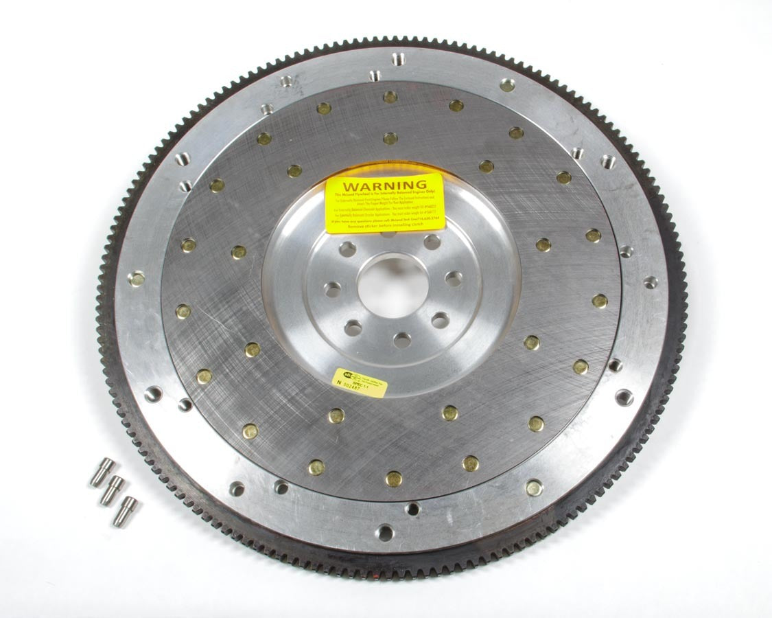 McLeod 563408 Aluminum Flywheel for Ford 4.6L and 5.4L V8 Engines, 164 Tooth, 15 lbs, Steel and Aluminum Construction
