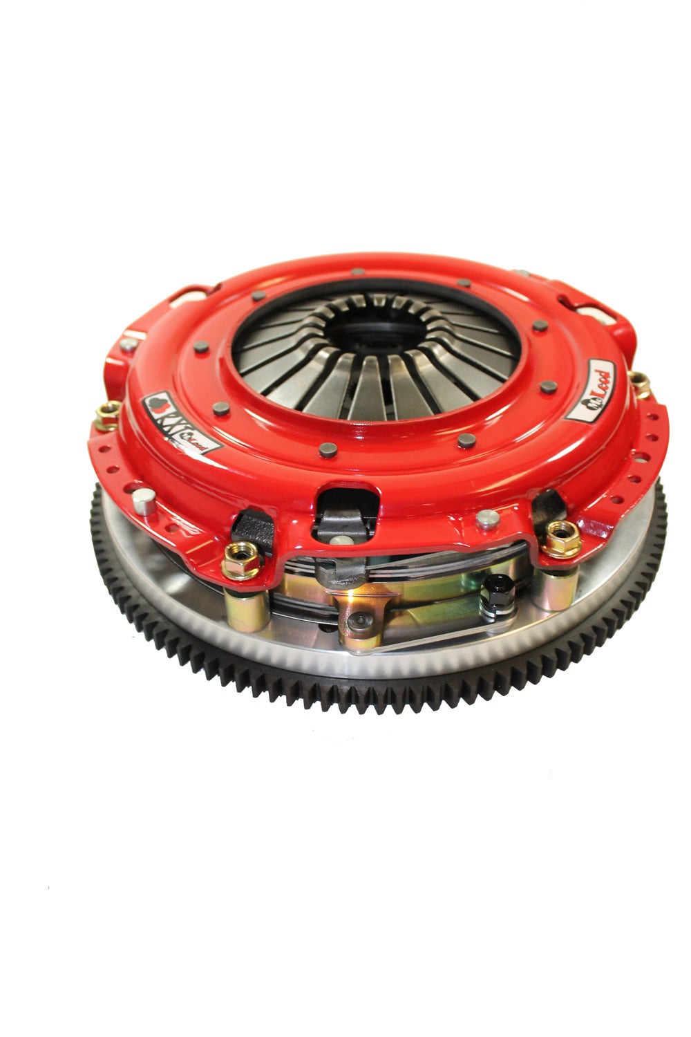MCLEOD RST Street Twin Clutch Kit for Ford Mustang 1996-2017, Dual Disc, 9.687 Inch Diameter, Rigid Hub, Organic Friction Material
