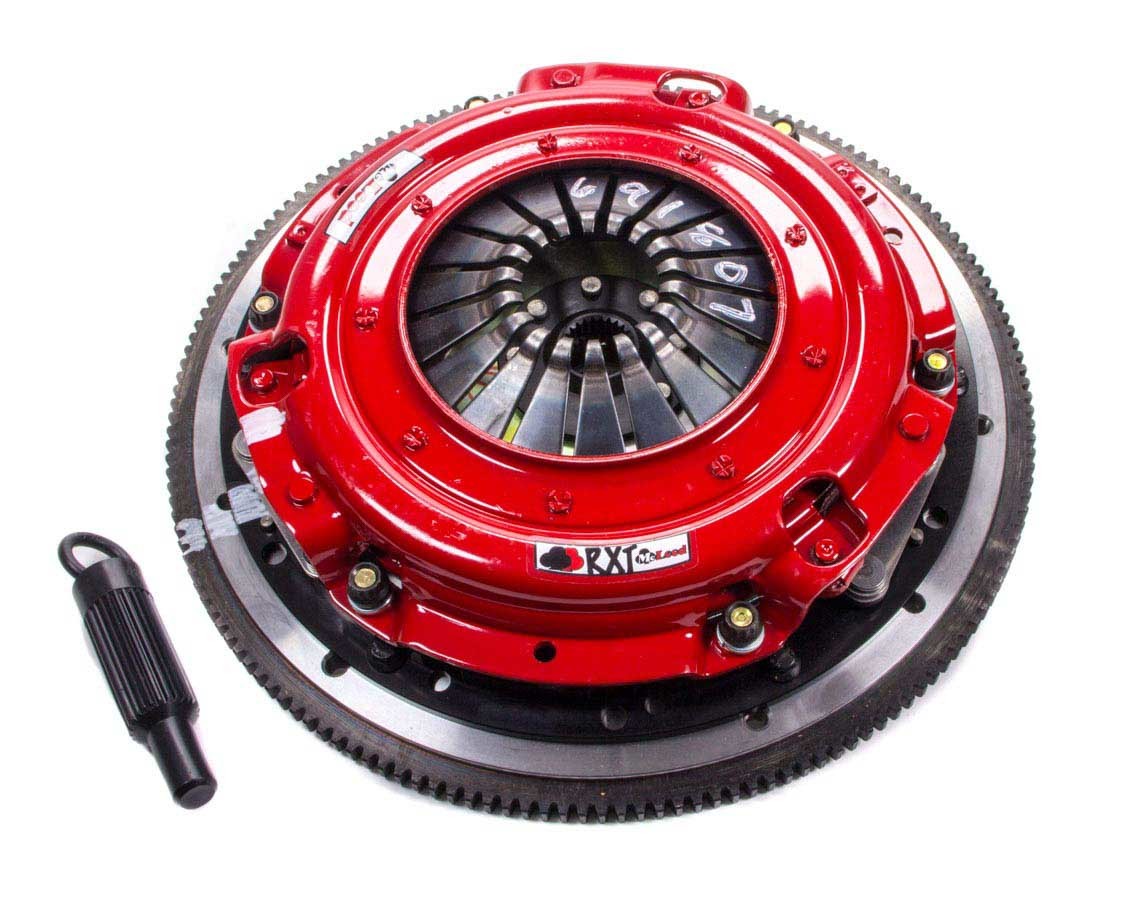 McLeod RXT Street Twin Shelby GT500 Dual Disc Clutch Kit with 9.687 Inch Diameter and Rigid Hub
