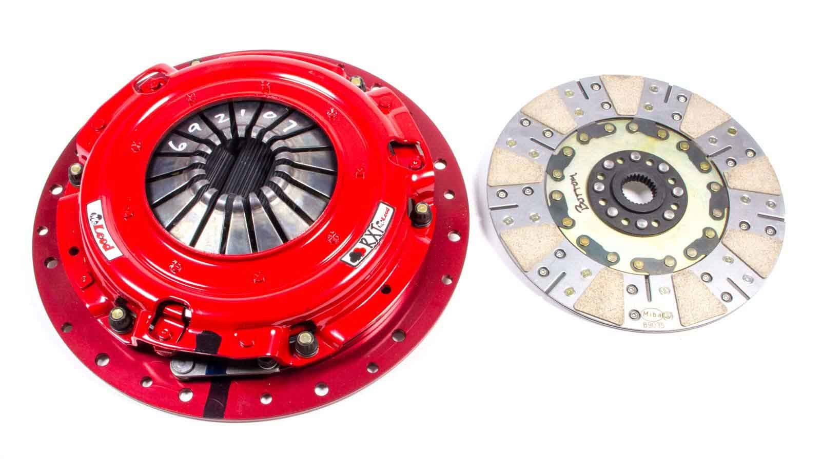 McLeod RXT Street Twin Dual Disc Clutch Kit for GM Vehicles with 9.687 Inch Diameter and 1-1/8 Inch Spline