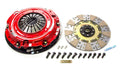McLeod RXT Street Twin Clutch Kit for GM Vehicles, 9.687 Inch Dual Disc, 1-1/8 Inch Diameter, 26 Spline, Rigid Hub, Ceramic Friction Material