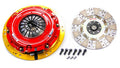 McLeod RXT Street Twin Dual Disc Clutch Kit for GM LS-Series and Ford Modular Engines, 9.687-inch Diameter, 1-1/8-inch x 26 Spline, Rigid Hub, Ceramic Friction Material