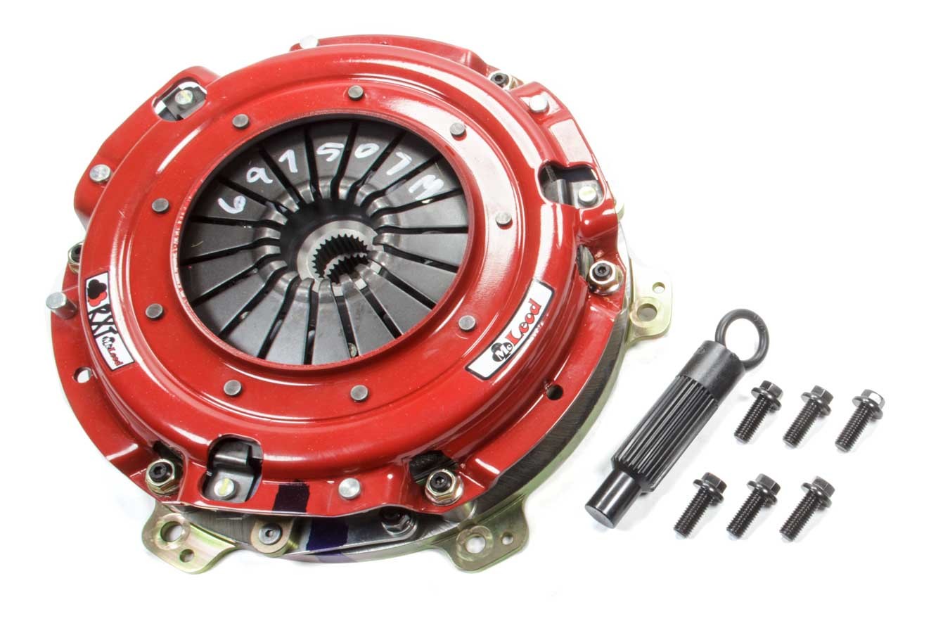 MCLEOD RXT Street Twin Clutch Kit for Mopar and Ford Vehicles, Dual Disc, 9.687 Inch Diameter, 1-1/8 Inch Shaft, 26 Spline, Ceramic Sprung Hub