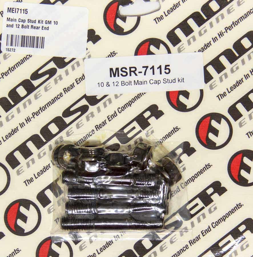 Moser Engineering 7115 Main Cap Stud Kit for GM 10-Bolt and 12-Bolt Rear Ends