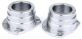 Moser Engineering Axle Housing End Pair for Small Ford Bearings, Weld-On, 2.835 Inch Bearing Bore, Steel, Natural Finish