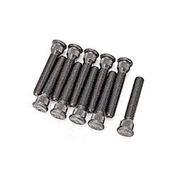 Moser Engineering 8020 Wheel Stud 1/2-20 Thread, 3 Inches Long, Steel with Black Oxide Finish, Pack of 10