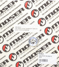 Moser Engineering 80LS Wheel Stud Spacer, 9/16 Inch Thickness, Aluminum Material