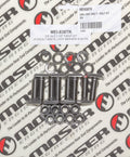 Moser Engineering 838TK 3/8 Inch Thread T-Bolt Kit with Lock Washers and Steel Backing Plate for Ford 9 Inch Axle