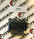 Moser Engineering 8999K Ford 9-Inch Rear Axle Housing Stud Kit, 3/8-24 Inch Thread, Steel, Black Oxide Finish