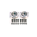 Moser Engineering C-Clip Eliminator Kit for Ford 7.5 and 8.8 Axles, Aluminum, Natural Finish, Part Number 9300