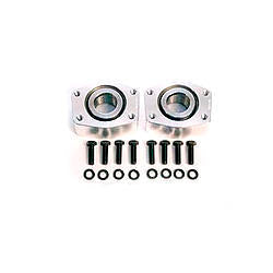 Moser Engineering C-Clip Eliminator Kit for Ford 7.5 and 8.8 Axles, Aluminum, Natural Finish, Part Number 9300