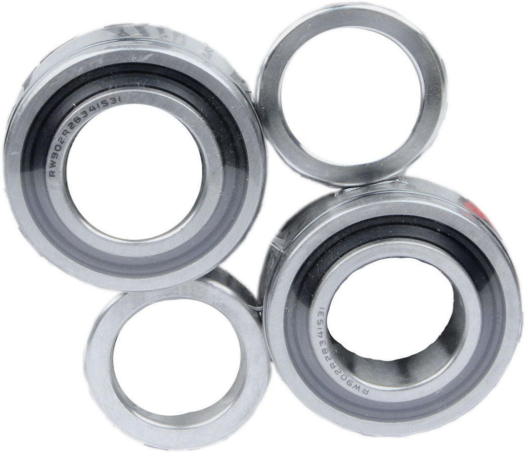 Moser Engineering 9507B Axle Bearing for Small Ford Vehicles, 2.835 Inch Outer Diameter, 1.531 Inch Inner Diameter, Ball Bearing with Lock Rings and O-Rings Included