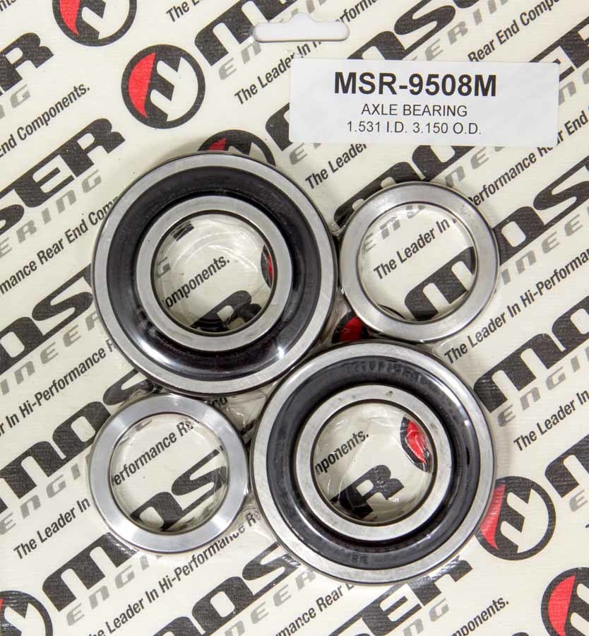 Moser Engineering 9508M Axle Bearing for Big Ford, Oldsmobile, and Pontiac Vehicles, 1.531 Inch Inner Diameter