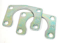 Moser Engineering 9800 Retainer Plates for Big Ford Axle Housing with 1/2 Inch Holes, Steel, Natural Finish, Pair