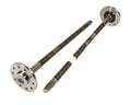 Moser Engineering Axle Shaft A102802 for GM 10-Bolt and A-Body, 29.5 Inch Length, 28 Spline, Steel, Natural Finish