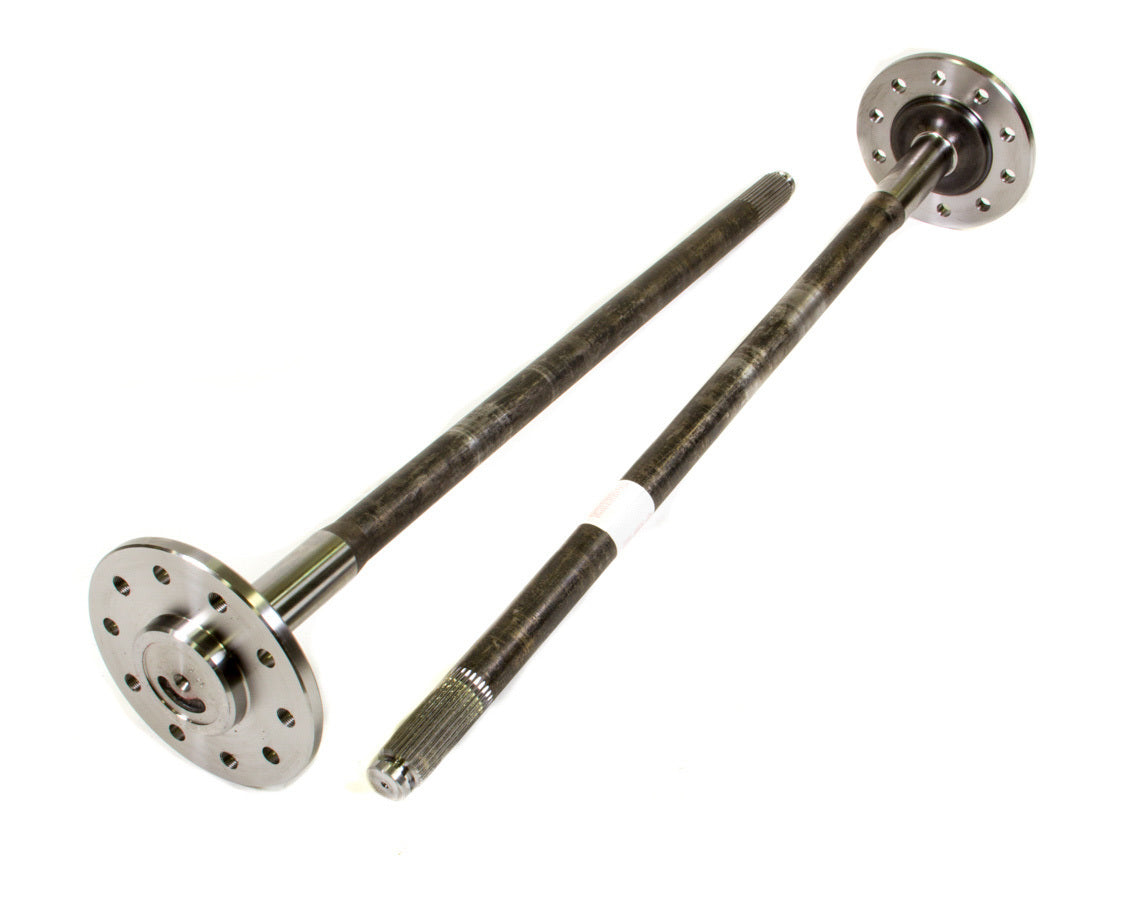 Moser Engineering Axle Shaft A102802 for GM 10-Bolt and A-Body, 29.5 Inch Length, 28 Spline, Steel, Natural Finish