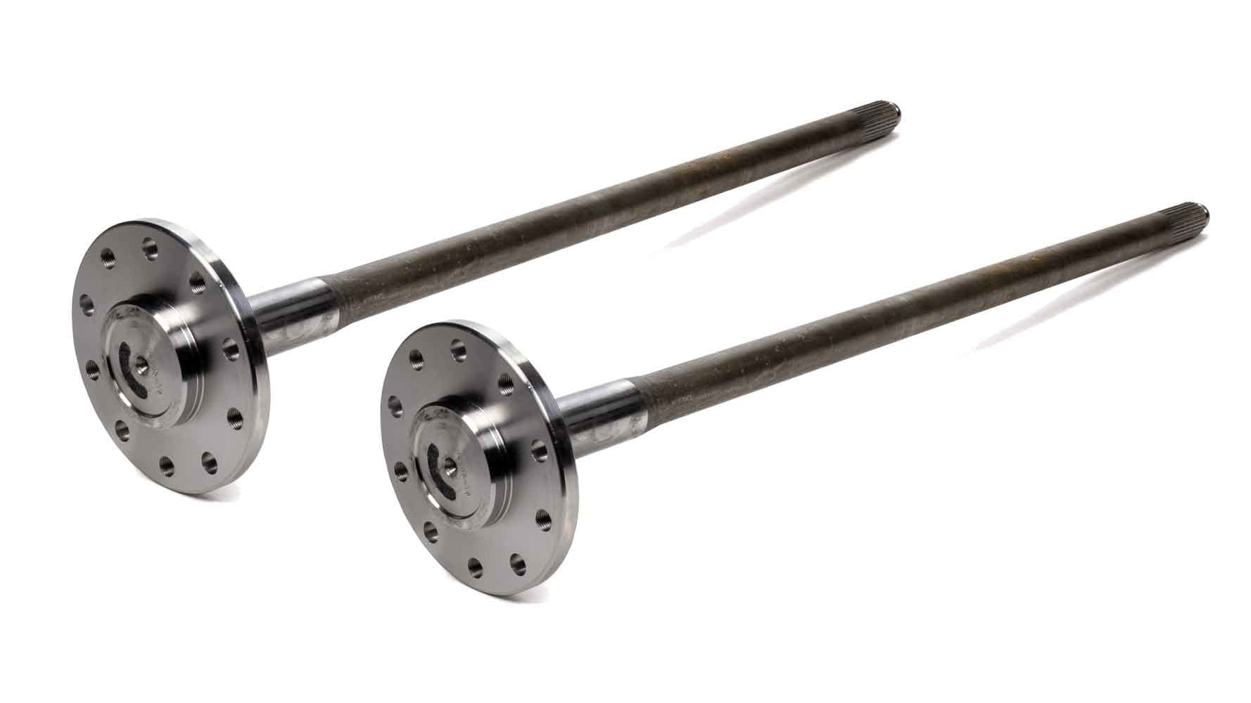 Moser Engineering GM 10-Bolt Axle Shaft A102805, 32 Inch Length, 28 Spline Carrier, Steel Construction, 5 x 4.75 Inch Bolt Pattern, C-Clip Design