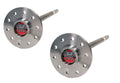 Moser Engineering A123004 12-Bolt C-Clip Axle Set for GM Impala 1966-1970, 31-5/16 Inch Length, Steel, Natural Finish