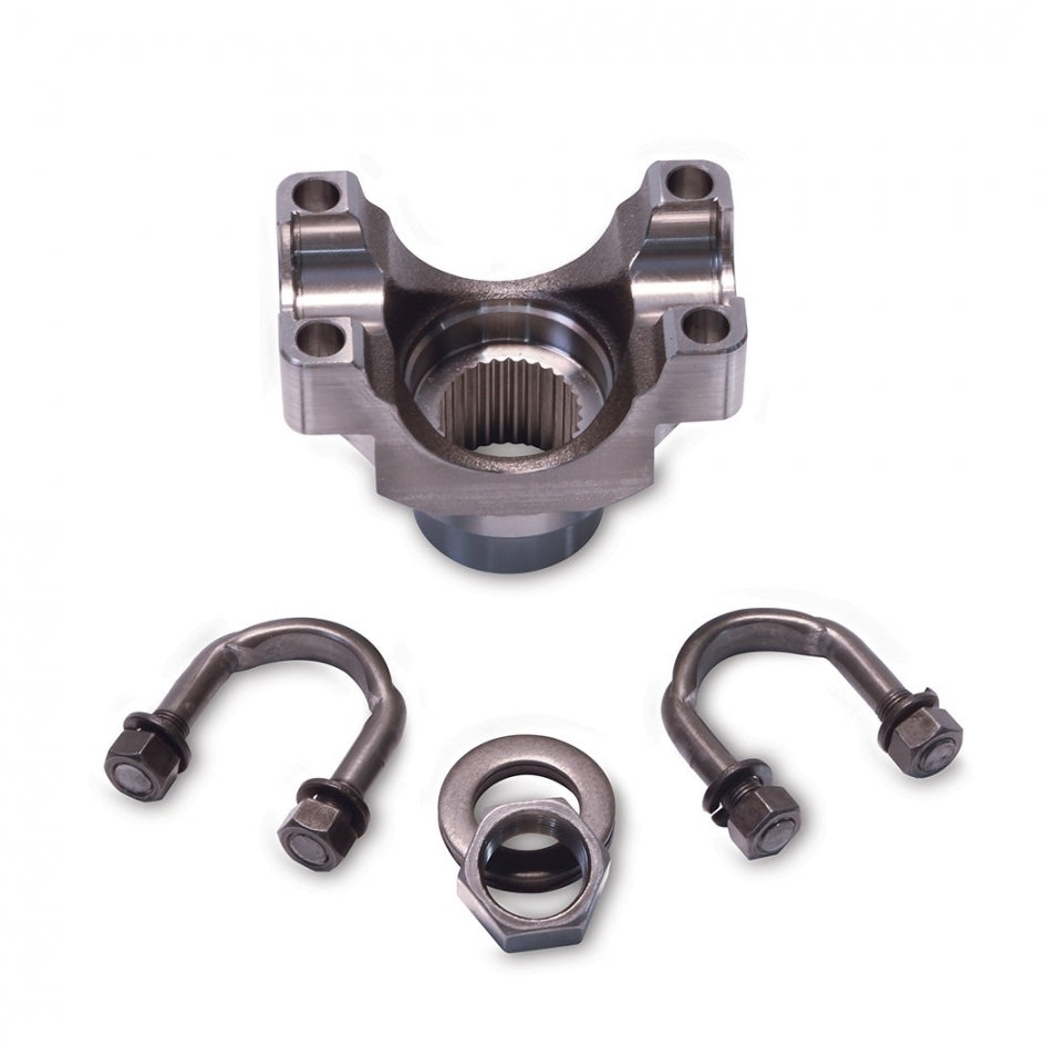 Moser Engineering PY110 Pinion Yoke for GM 12-Bolt Axle, 30 Spline, Steel, Natural Finish