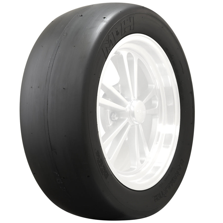 M and H Racemaster MHR004 23-Inch Drag Slick Tire 8.0/23.0-13 Bias Ply HB-11 Compound Black Sidewall