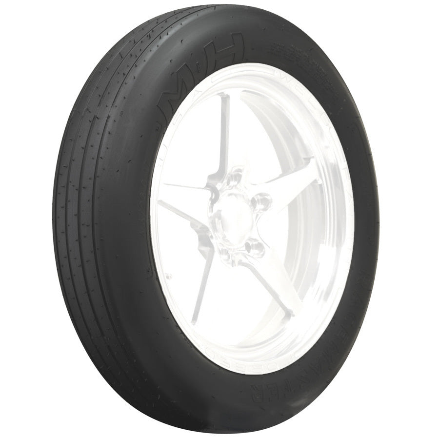 M and H Racemaster MSS022 24 x 3.6-15 Bias Ply Front Runner Tire with Black Sidewall