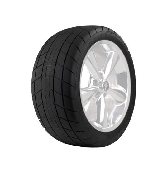 M and H Racemaster ROD40 305/35R20 Radial Drag Racing Tire with Black Sidewall