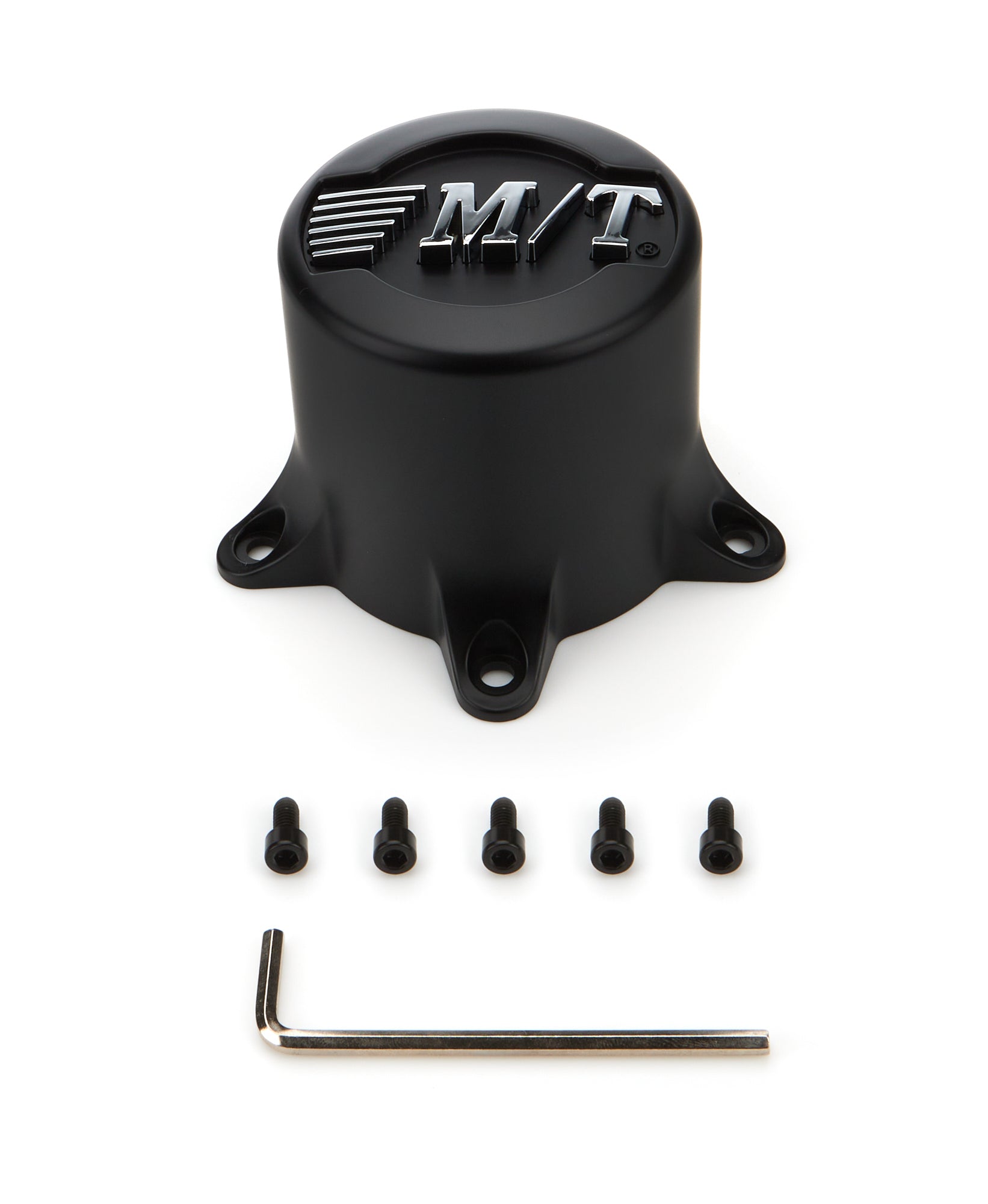Mickey Thompson 224400031 Bolt-On Closed Cap for Classic III Wheels, 3.35 Inch Diameter, Satin Black Finish