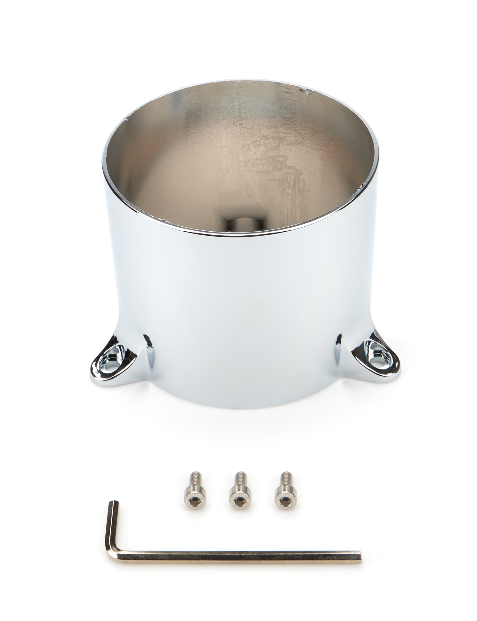 Mickey Thompson 224400047 Bolt-On Open Cap for Classic III Wheels, 4.37 Inch Diameter, Polished Plastic